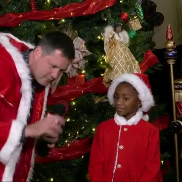 Keith Kaiser introduces us to one of the performers at West Louisville's Winter Wonderland